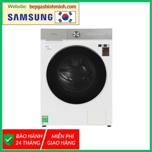 Máy giặt sấy Samsung Bespoke AI Inverter giặt 12 kg - sấy 8 kg WD12BB944DGHSV