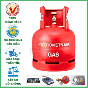 Gas PetroVietnam Đỏ Cả Vỏ 6kg