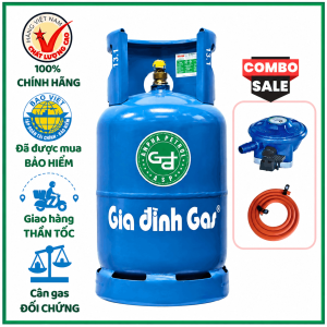 Bộ Bình Van Dây Gas Gia Đình Xanh Shell 12kg Chính Hãng Giao Nhanh 15 Phút