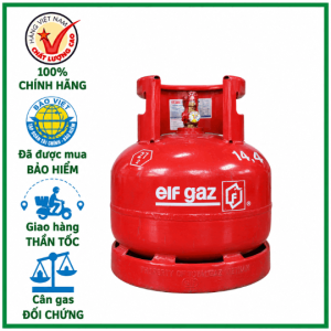 Bình Gas Elf Đỏ 6Kg Giá Tốt Giao Tận Nơi 15p