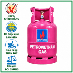 Bình Gas PetroVietnam Hồng 12kg Giá Tốt Giao Tận Nơi