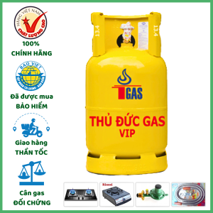 Bình Gas Thủ Đức VIP Vàng 12kg Giá Tốt Giao Tận Nơi