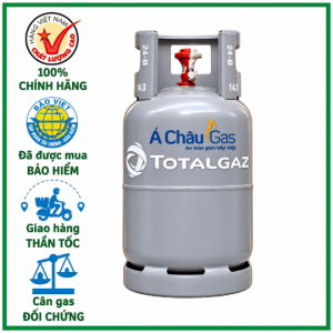 Bình Gas Total Xám 12kg - Chính Hãng, Giá Sỉ, Giao Nhanh