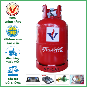 Bình Gas VT Đỏ 12kg Giá Tốt Giao Tận Nơi