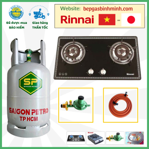 Combo Bộ Bình Bếp Gas âm RINNAI RVB-2BG(F)N