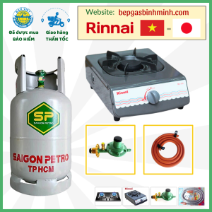 Combo Bộ Bình Bếp Gas Đơn RINNAI RV-150G