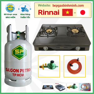 Combo Bộ Bình Bếp Gas RINNAI RV-660G