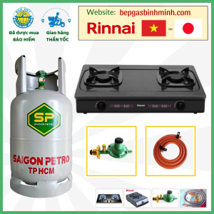 Bếp Gas Rinnai 2615G Tặng Bộ Bình Gas Van Dây