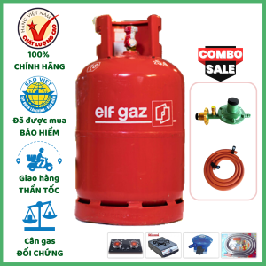 Combo Bộ Bình Gas ELF Đỏ 12Kg Khuyến Mãi