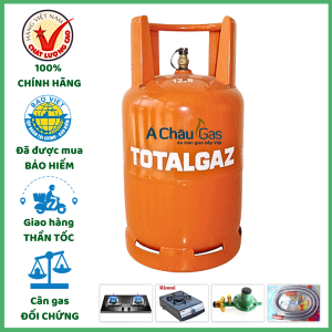Bình Gas ToTal Gaz Cam 12kg Giá Tốt Giao Tận Nơi