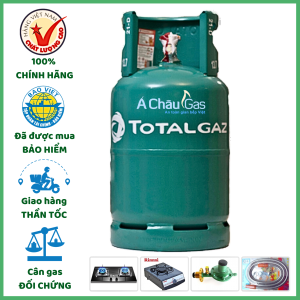 Bình Gas ToTal Gaz Xanh 12kg Giá Tốt Giao Tận Nơi