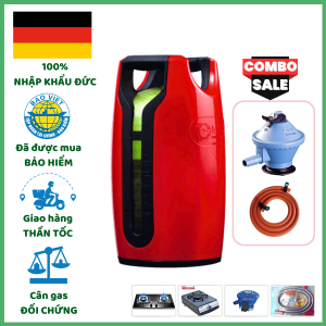 Combo Bộ Bình Gas Miss Đỏ Chống Cháy Nổ 12Kg