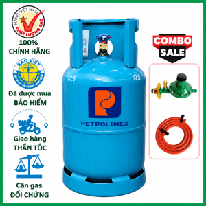 Bộ Bình Van Dây Gas Petrolimex 12kg Bảo Hành 12 Tháng