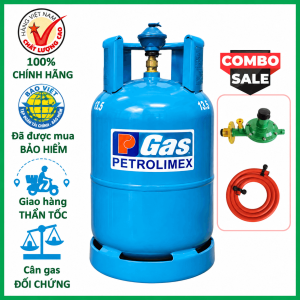 Bộ Bình Van Dây Gas Petrolimex Van Lật 13kg Giá Tốt