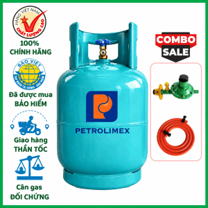 Bộ Bình Van Dây Gas Petrolimex 9Kg Chính Hãng Giao Nhanh