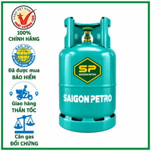 Bình Gas Saigon Petro Xanh Ngọc 12Kg Giao Tận Nơi 15p
