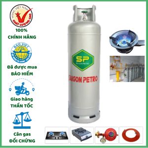 Bình Gas Saigon Petro Xám 45Kg Giao Tận Nơi