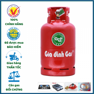 Bình Gas Á Châu Đỏ 12kg Giá Tốt Giao Tận Nơi