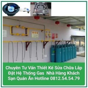 Tư Vấn Thiết Kê Sửa Chữa Hệ Thống Gas Công Nghiệp
