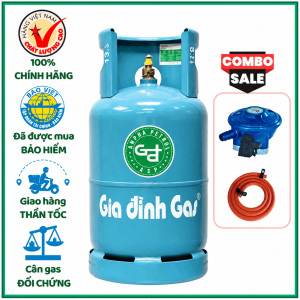 Bộ Bình Van Dây Gas Gia Đình Xanh Ngọc 12kg Chính Hãng Giao Nhanh 15 Phút