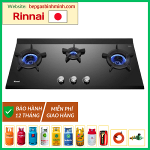 Bếp Gas Âm Rinnai RB-3VCGN Nhật Bản