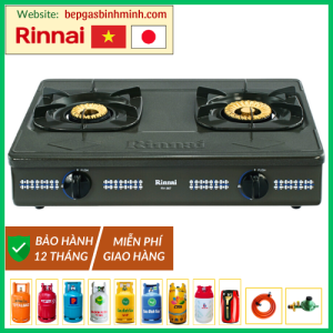 Bếp Gas Đôi Rinnai RV-367(G)N Việt - Nhật Chính Hãng