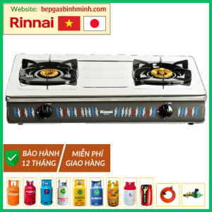 Bếp Gas Đôi Rinnai RV-377(S)N Việt - Nhật Chính Hãng
