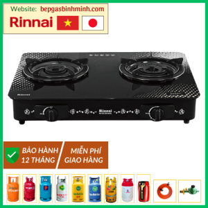 Bếp Gas Đôi Rinnai RV-615 Slim SCH-(VP) Việt - Nhật