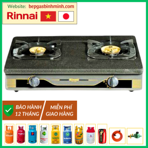 Bếp Gas Đôi Rinnai RV-660(G) Việt - Nhật Chính Hãng