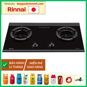 Bếp Gas Âm Rinnai RVB-2SCHi (SB) Nhật Bản