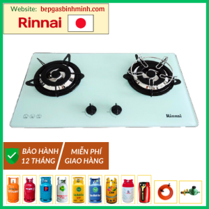 Bếp Gas Âm Rinnai RVB-2WGN Nhật Bản