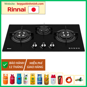Bếp Gas Âm Rinnai RVB-3HG(B) Nhật Bản