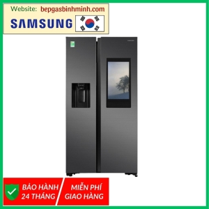 Tủ lạnh Samsung Inverter 616 lít Side By Side Family Hub RS64T5F01B4/SV 