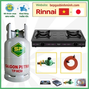 Bếp Gas Rinnai 2715G Tặng Bộ Bình Gas Van Dây