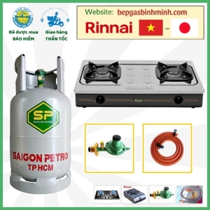 Bếp Gas Rinnai 287SN Tặng Bộ Bình Gas Van Dây