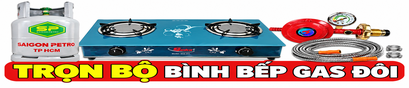 Trọn Bộ Bình Bếp Gas Đôi