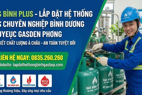 Cách lắp đặt gas Bình Dương chuẩn an toàn – Tiết kiệm chi phí