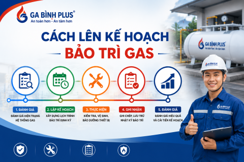 Hướng Dẫn Chi Tiết cách lên kế hoạch bảo trì gas – Đảm Bảo An Toàn