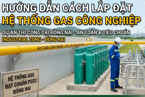 Cách lắp gas công nghiệp Đồng Nai an toàn và tiết kiệm chi phí