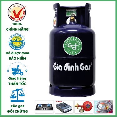 Gas Gia Đình Xanh Đậm 12kg