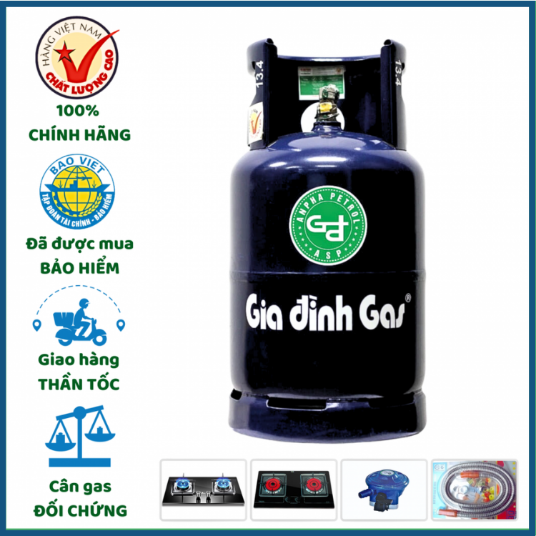 Giá bình gas 12kg hôm nay Đồng Nai
