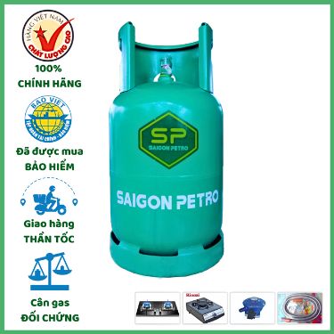 Bình Gas Saigon Petro Xanh Ngọc 12Kg