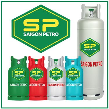 Bình Gas Saigon Petro Xanh 45kg