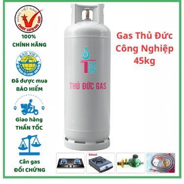 Gas Thủ Đức Công Nghiệp 45kg