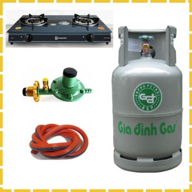 trọn bộ bình bếp gas đôi sakura