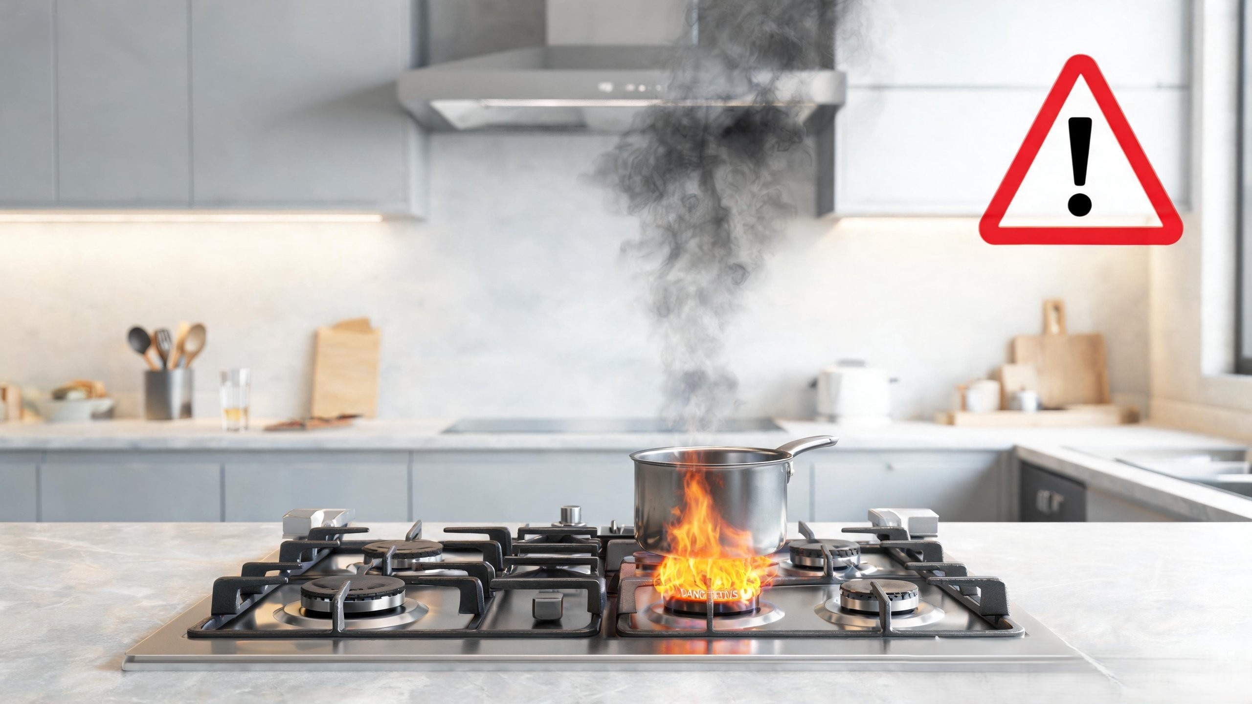  lỗi thường gặp khi dùng thiết bị gas