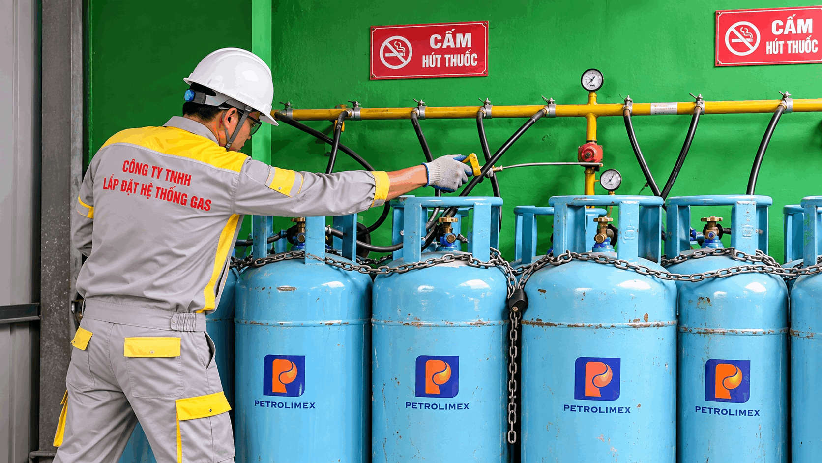 Lắp đặt hệ thống gas bệnh viện