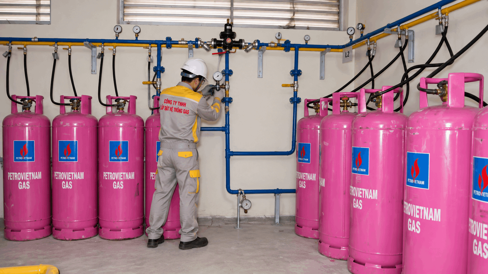 Lắp đặt hệ thống gas bệnh viện, trường học