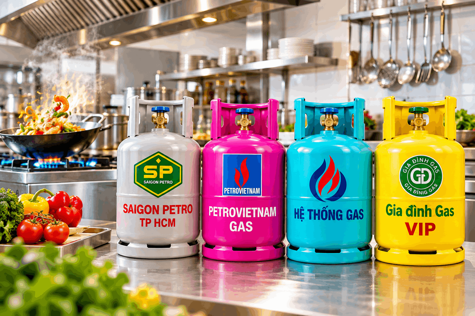 Hệ Thống Gas Uy Tín - Chất Lượng