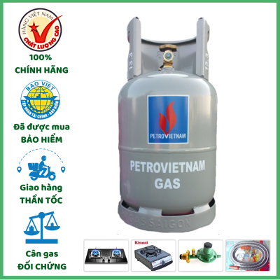 Đại Lý Gas Xám VietNam 12Kg Đổi Gas Lắp Bình Gas Mới 15P